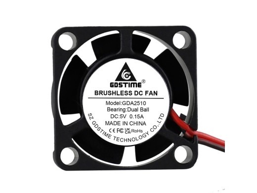 GDSTIME 2510 5v Axial Fan - 27.46dBA 12000RPM_1247