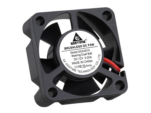 GDSTIME 3010 12v Axial Fan - 27.46dBA 12000RPM_1285