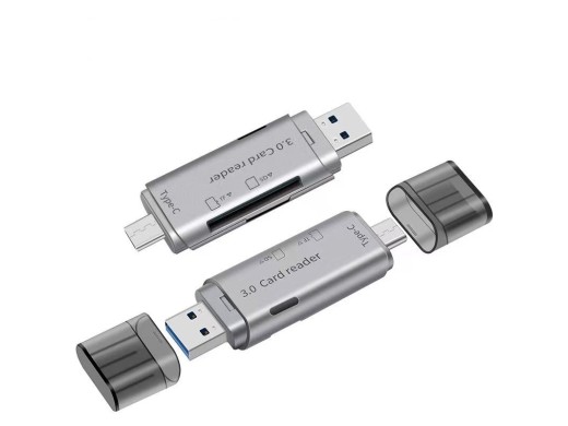 USB SD / Micro SD kortlæser  - Tilbehør - 3DO