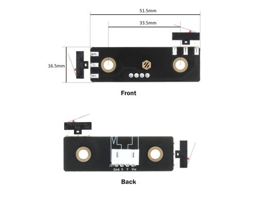 Voron mekanisk endstop XY_2749