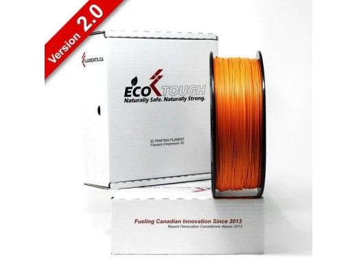EcoTough™ PLA 2.0 - Orange - 1.75mm - 1 KG