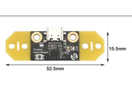 FYSETC Bærbar Input Shaper med RP2040 - Kompakt, Effektiv og Brugervenlig