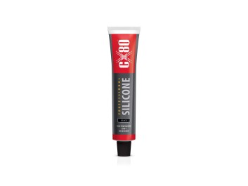 High Temp Silicone Sealant Black 80g - Resists -65°C to +380°C