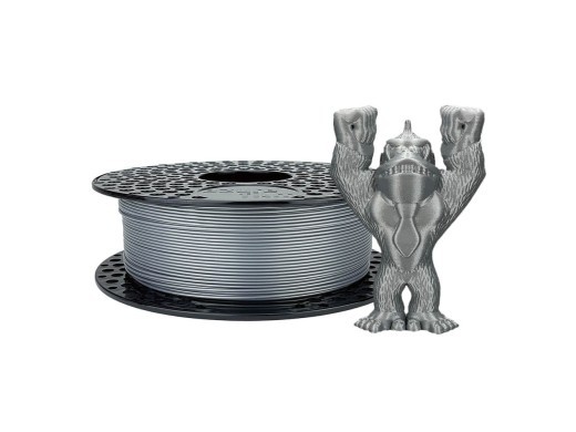 AzureFilm PETG Silver 1Kg - High-Quality, No-Clog Printing Filament