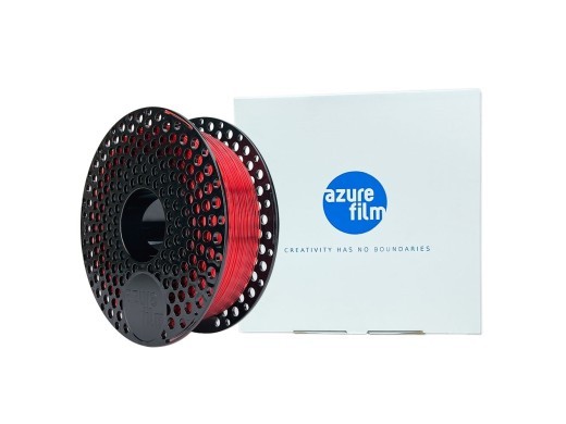 Buy AzureFilm PETG Red Transp. 1Kg - Premium 3D Printing Filament