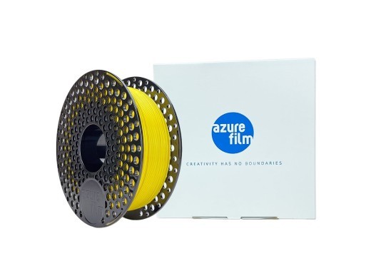 AzureFilm PETG Yellow 1Kg - Premium 3D Printing Filament