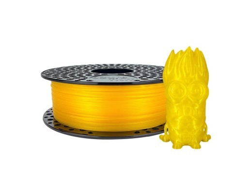 AzureFilm PLA Yellow Transp. Filament 1Kg - High-Quality 3D Prints