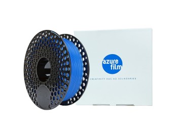 AzureFilm PLA Blå Transp. 1Kg - Høj Kvalitet 3D Printer Filament 2