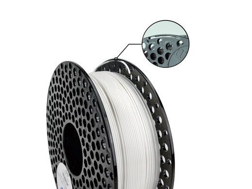 AzureFilm PLA Litografi Hvid 1Kg - Premium 3D Printer Filament