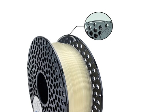 AzureFilm PLA Transparent Filament 1Kg - High Quality 3D Prints