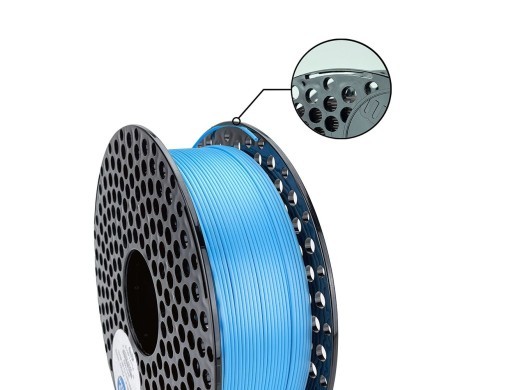 AzureFilm Silk PLA Sky Blå 1Kg | Højkvalitets 3D Printmateriale