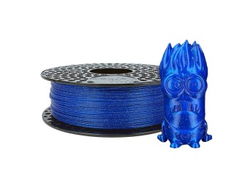 AzureFilm PLA Blue Glitter 1Kg - Premium 3D Printing Filament