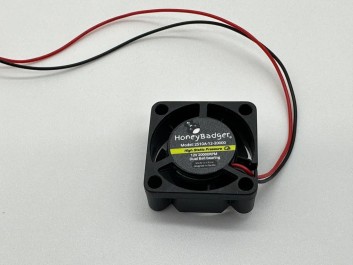 HoneyBadger 2510 Performance 24V Axial Fan - High-Speed Cooling