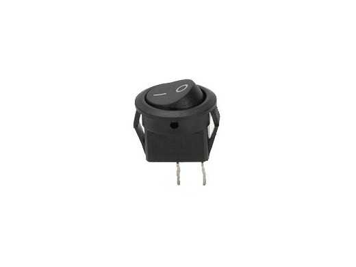 Køb Rund On/Off Knap - 16mm Rocker Switch til Hjem og Industri