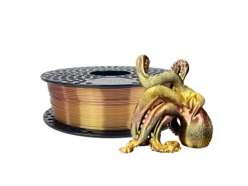 AzureFilm Silk PLA Rainbow Amber 1Kg - Flawless 3D Printing