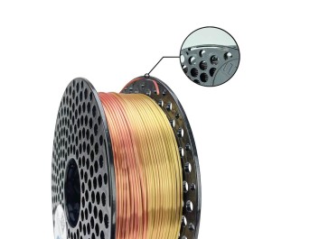 AzureFilm Silk PLA Rainbow Harmony - Premium 3D Filament 2