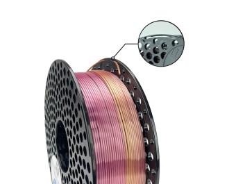 AzureFilm Silk PLA Rainbow Tropicana 1Kg - Høj Kvalitet 3D Filament 2