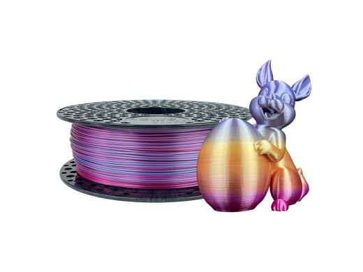 AzureFilm Silk PLA Rainbow Candy - Vibrant 3D Printing Filament