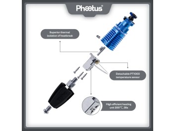 Opgraderet Phaetus Rapido Plus v2 PT1000 - Ny 3D-Print Teknologi 2