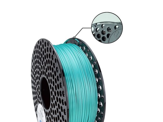 Silk PLA Hawaiian Blue 1Kg - Premium 3D Printing Filament