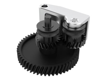 Bambu X1/P1P Extrusion Gear Kit: CNC Nanocoated Upgrade