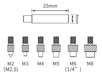 External Soldering Iron Tip Kit for Heat Inserts | Advanced 3D Tools 2