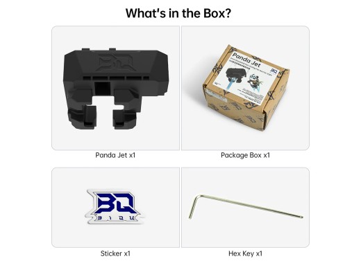 Panda Jet Cooling Fan Duct | Enhanced 3D Printing for Bambu Lab