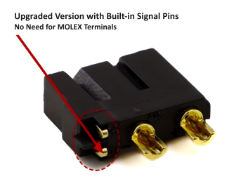 XT30U(2+2)-F Connector for CAN Bus Toolhead Boards