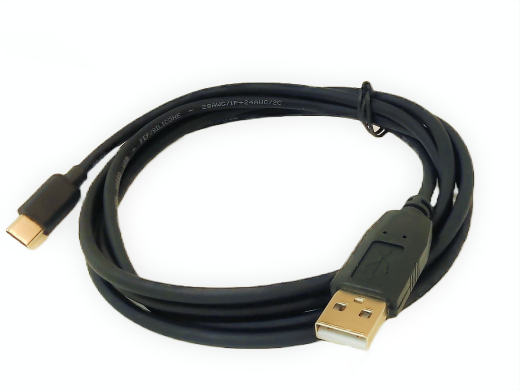 3DO High Temp USB A-C Cable for 3D Printing - FEP+Silicone