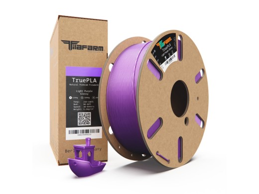 TruePLA Light Purple Glossy - Begrænset antal