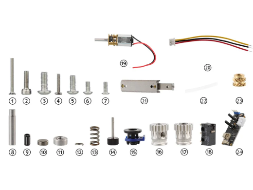 Mellow LLL Filament Buffer Kit - Automatisk Fodring, Bruddetektion, Printkvalitet