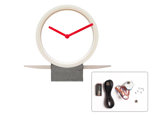 Hollow Clock Kit: DIY 3D Printed Timepiece Project