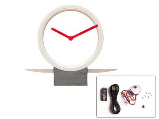 Hollow Clock Kit: DIY 3D Printed Timepiece Project