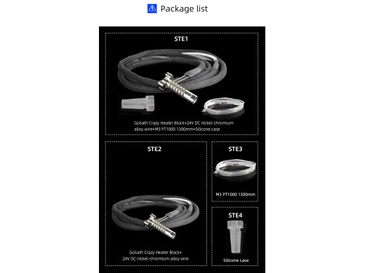 Goliath Heater Block 550°C | 3D Printer Hotend