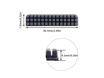 Creality K1 Series Silicone Nozzle Brush | 3D Printer Cleaning Tool 2