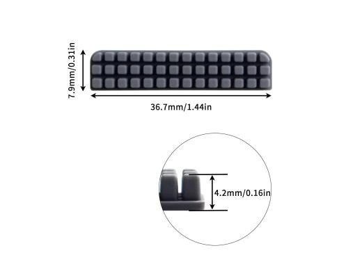 Creality K1 Series Silicone Nozzle Brush | 3D Printer Cleaning Tool