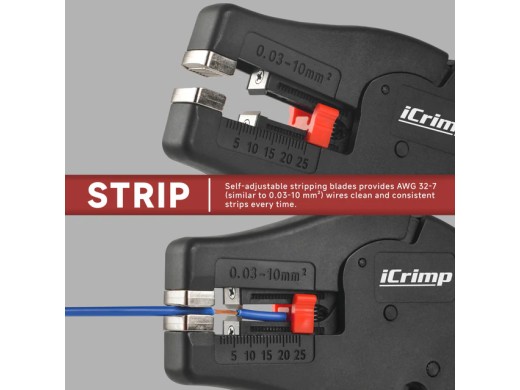 IWS-D10 Afisolering & Skæreværktøj – 0.03–10mm²