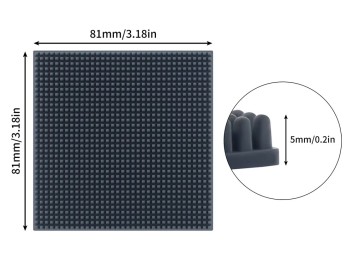 Silikone Dyse-Rensemåtte – Tilskær Selv 2
