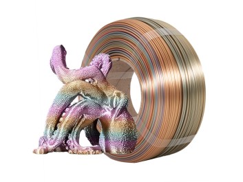 AzureFilm Refill Silk PLA Rainbow Filament Rainbow Tropicana