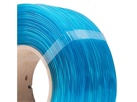 AzureFilm Refill PETG Hyper Speed Filament Transparent Blå