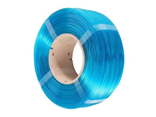 AzureFilm Refill PETG Hyper Speed Filament Transparent Blå