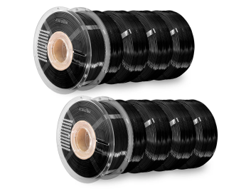 AzureFilm Refill PETG Hyper Speed (10kg sort + 2x Master Spool)