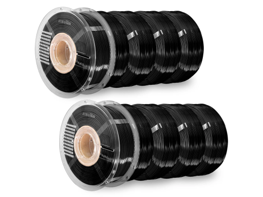 AzureFilm Refill PETG Hyper Speed (10kg sort + 2x Master Spool)