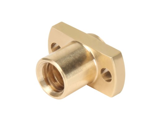 T8H Flanged Brass Nut (Lead:8mm,Ptich:2mm)_869