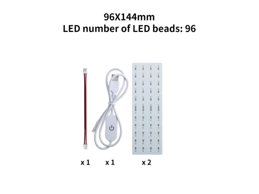 Lithophane LED Backlight Board Kit 2 pcs