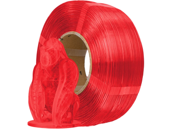 AzureFilm Refill PETG Hyper Speed Filament Transparent Red