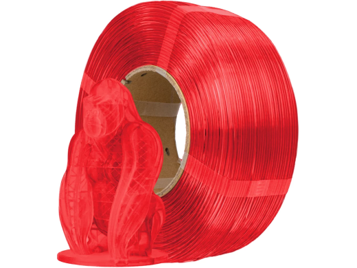 AzureFilm Refill PETG Hyper Speed Filament Transparent Red
