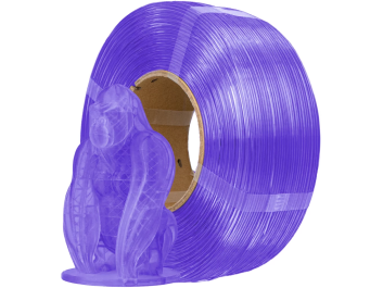 AzureFilm Refill PETG Hyper Speed Filament Transparent Purple