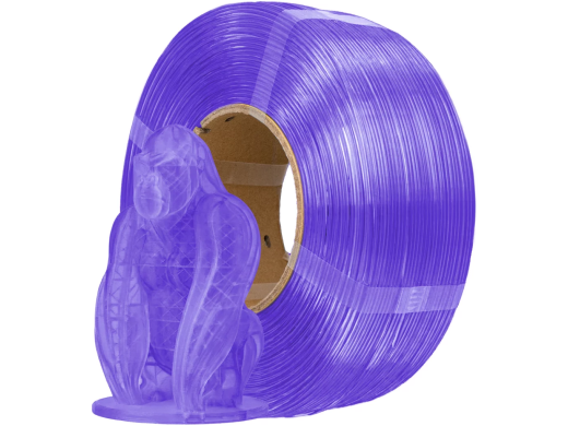 AzureFilm Refill PETG Hyper Speed Filament Transparent Lilla