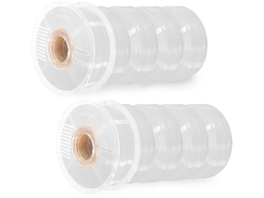AzureFilm Refill PETG Hyper Speed (10kg hvid + 2x Master Spool)